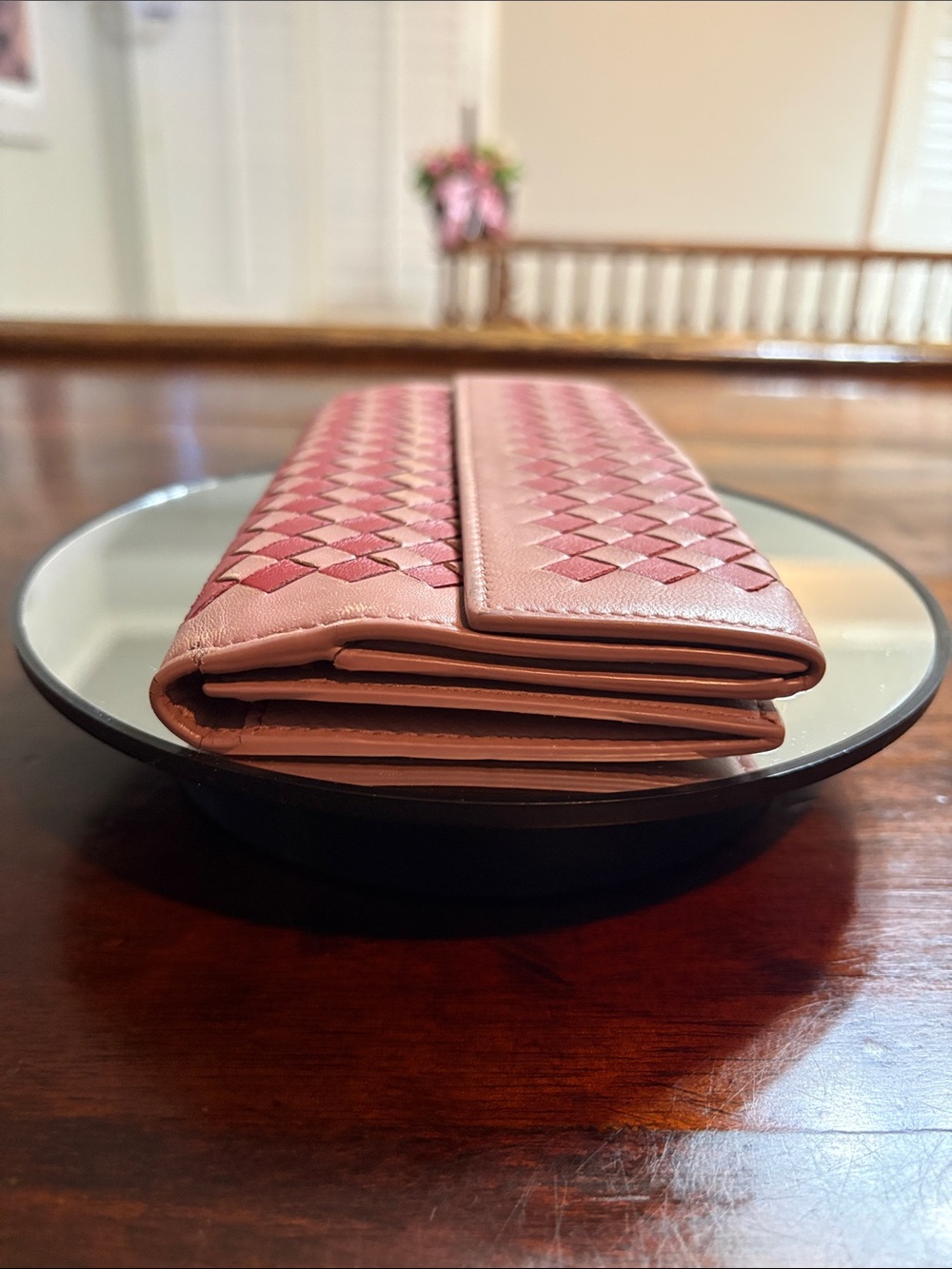 BOTTEGA VENETA Intrecciato Long Continental Flap Wallet - Picture 4 of 13